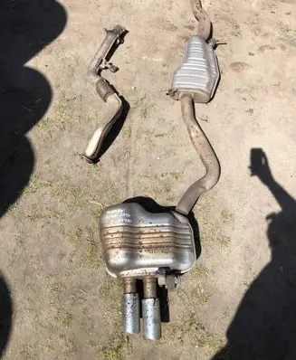 Audi A4 S4 B9 Muffler/silencer 8W0253300F 8W0253411R 8W0120D