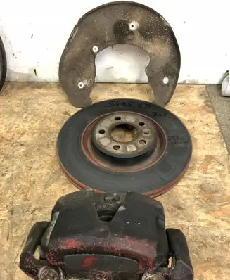 Audi A4 S4 B8 8K Front brake disc 8K08T