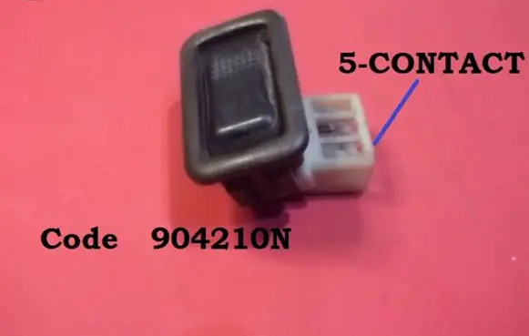 Mitsubishi Space Wagon Electric window control switch 904210N