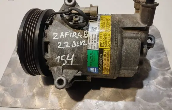 Opel Zafira B Air conditioning (A/C) compressor (pump) 13124753 6562434