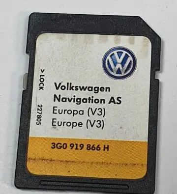 Volkswagen New Beetle Navigation maps CD/DVD 3G0919866H