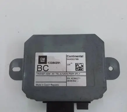 Opel Insignia A GPS navigation control unit/module 13384291 42360271 5WK50278B