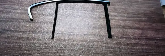 Volkswagen PASSAT B8 Rubber seal rear door window/glass 3G5839432