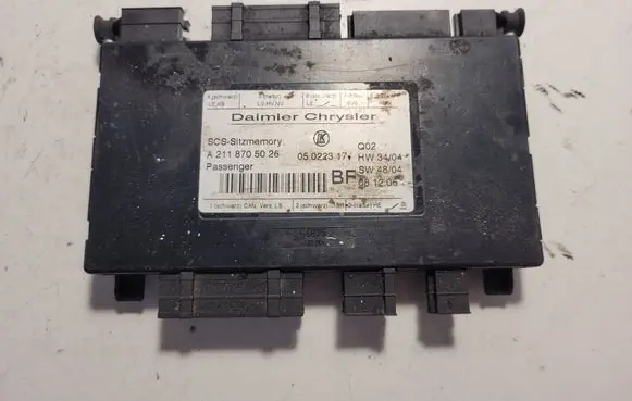 Mercedes-Benz CLS C219 Seat control module A2118705026 05022317
