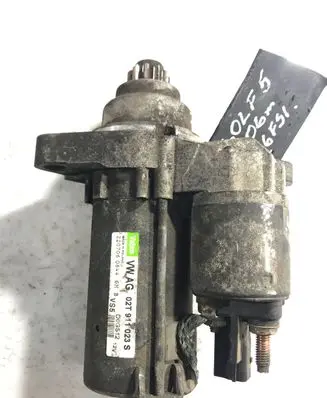 Volkswagen Golf V Starter motor 02T911023S D6GS12