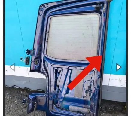 Volkswagen Transporter - Caravelle T5 Loading door rubber seal (on body)