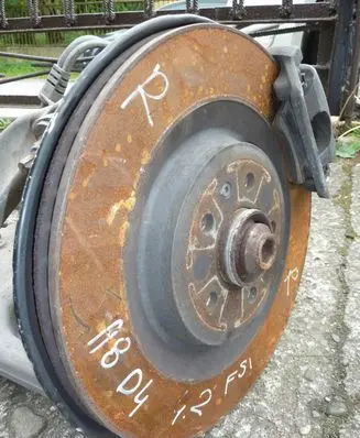 Audi A8 S8 D4 4H Rear brake disc