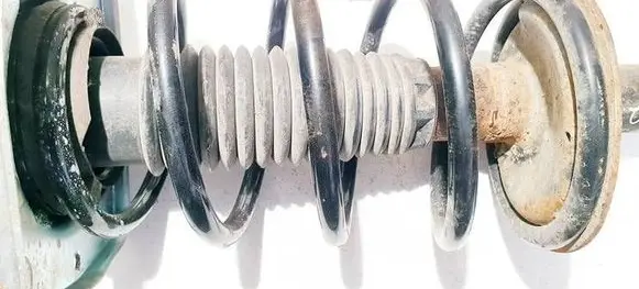 Front coil spring