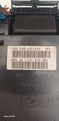 BMW 5 E39 Speedometer (instrument cluster) 62118370086 008630033