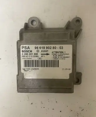 Peugeot 207 Airbag control unit/module 9661890280