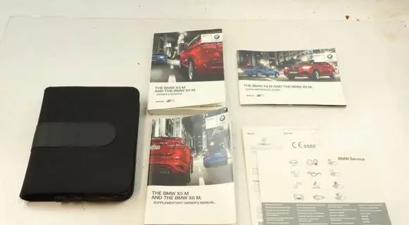 BMW X5M E70 Owners service history hand book 