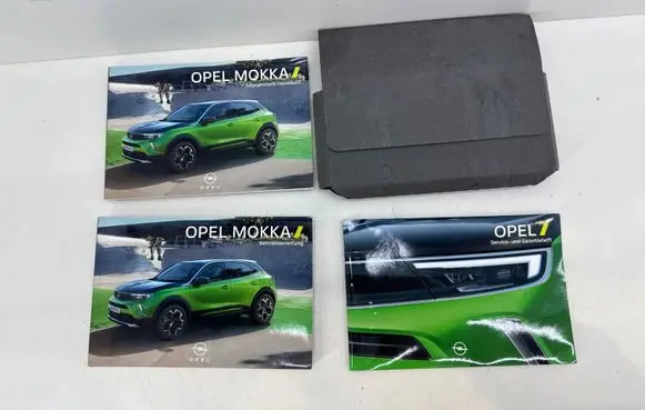 Opel Mokka X Owners service history hand book