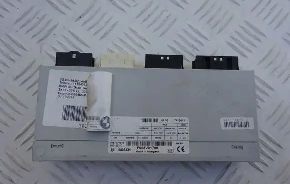 BMW 3 GT F34 Tailgate/trunk control unit/module 61357410612