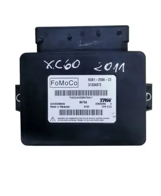 Volvo XC60 Hand brake control module 6G912598CE 31334872 A2C53296349