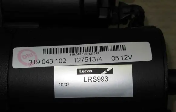 Ford Mustang III Starter motor LRS993I