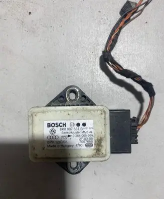 Audi A4 S4 B8 8K ESP acceleration yaw rate sensor 8K0907637B 0265005669 2007658