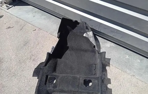 Ford C-MAX I Trunk/boot floor carpet liner 