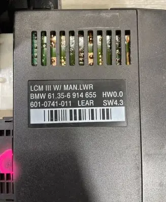 BMW X5 E53 Light module LCM 61356914655 6010741011 6914655