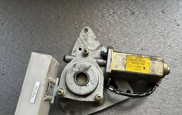 Front door window regulator motor