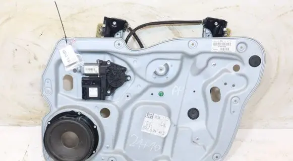 Volkswagen Touran I Front window lifting mechanism without motor 1T0959702R