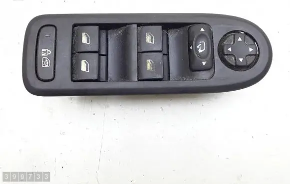 Citroen C5 Electric window control switch 96660257xt
