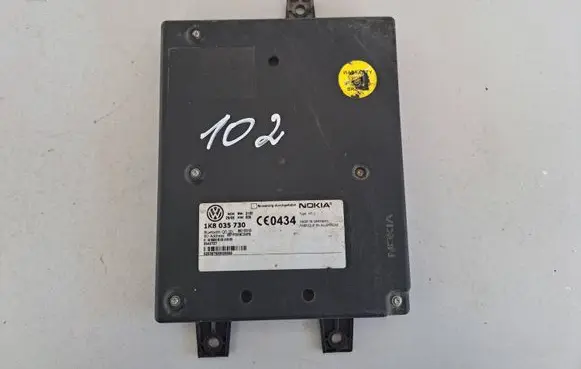Volkswagen PASSAT B6 Bluetooth control unit module 1K8035730 001FDE9C24F6 B012315