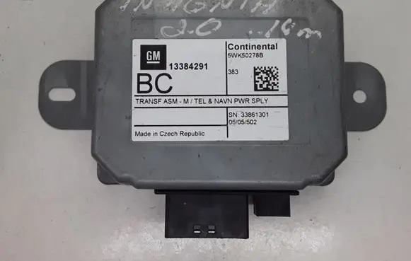 Opel Insignia A GPS navigation control unit/module 13384291 GM13384291BC 5WK50278B