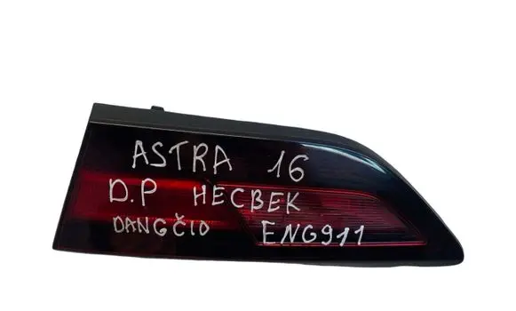 Opel Astra K Tailgate rear/tail lights 13401523 366069842 81388003