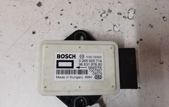 Nissan Qashqai ESP acceleration yaw rate sensor 0265005714 9663187680