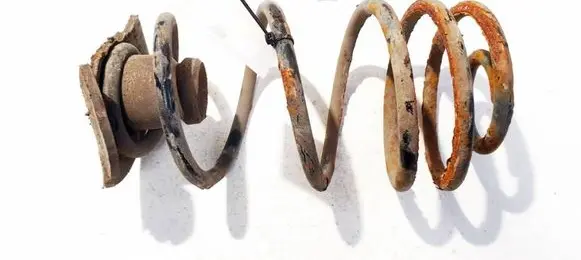 Opel Astra H Rear coil spring 