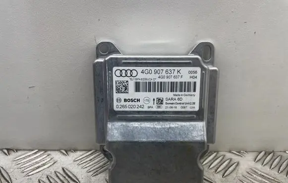 Audi A7 S7 4G Airbag control unit/module 4G0907637K 4G0907637F 0265020242