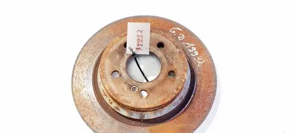 Mercedes-Benz CLS C219 Rear brake disc ventiliuojamas