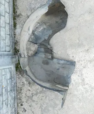 Citroen C5 Front wheel arch liner splash guards 9627973380