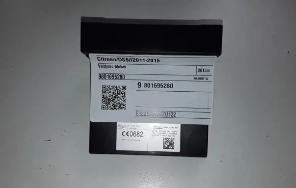 Citroen DS5 Other control units/modules 9801695280