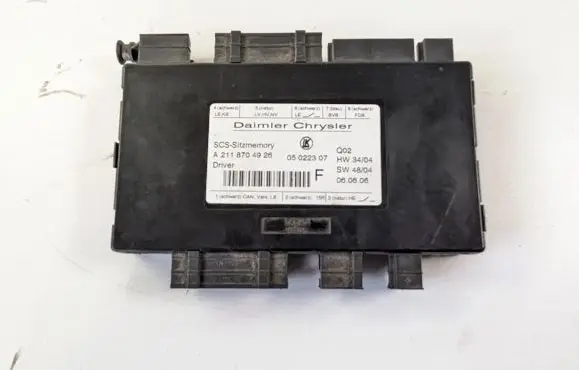 Mercedes-Benz GL X164 Seat control module A2118704926