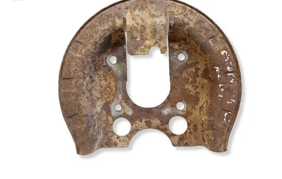 Citroen C4 I Rear brake disc plate dust cover 