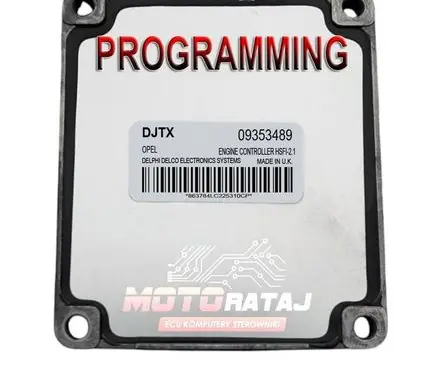 Opel Astra G Engine ECU kit and lock set 09353489