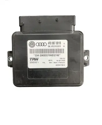 Audi A6 Allroad C6 Hand brake control module 4F0907801B 4F0910801D 32620187C