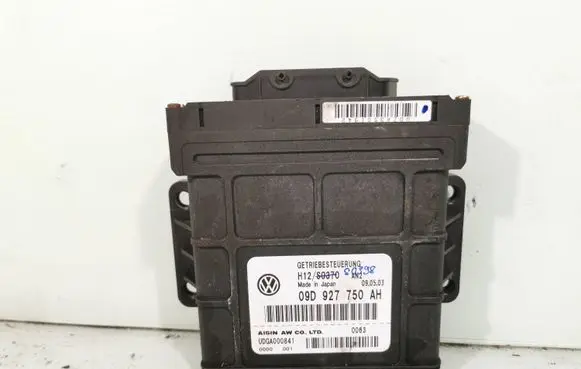 Volkswagen Touareg I Gearbox control unit/module 09D927750AH H12S0370 UDGA000841