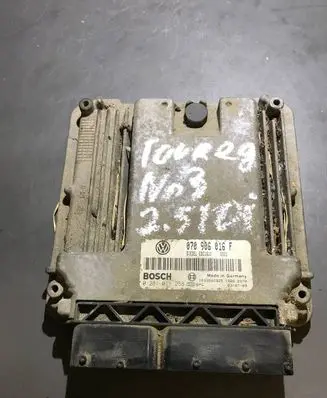 Volkswagen Touareg I Engine control unit/module 070906016F 1039S02925 ET011258