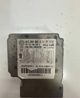 Audi Q7 4L Airbag control unit/module 4L0959655C 4L0910655D 5WK43720