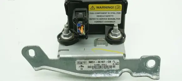 ESP acceleration yaw rate sensor