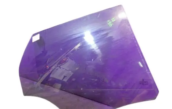 Peugeot 407 Front door window glass four-door 