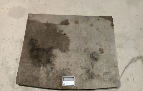 Volkswagen Touareg I Trunk/boot mat liner 
