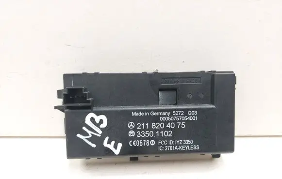 Mercedes-Benz E W211 Keyless (KESSY) go control unit/module 2118204075