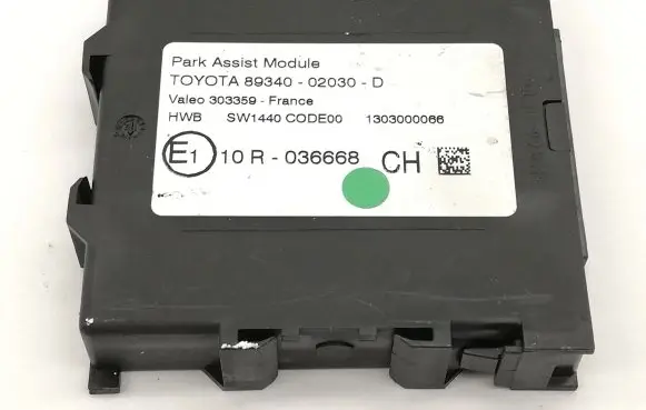 Toyota Auris E180 Parking PDC control unit/module 8934002030