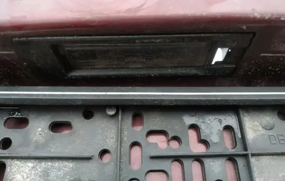 Opel Meriva A Number plate light