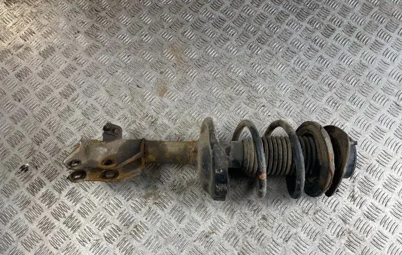 Front shock absorber with coil spring