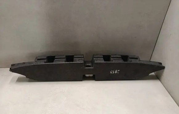 Front bumper foam support bar