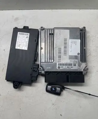BMW 3 E90 E91 Engine ECU kit and lock set 0281014436 7806987 170031838